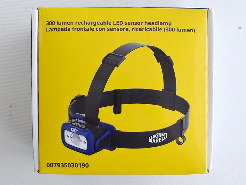 Led lampa ceona sa trakom za glavu ip54 senzor  250/80 lumena usb